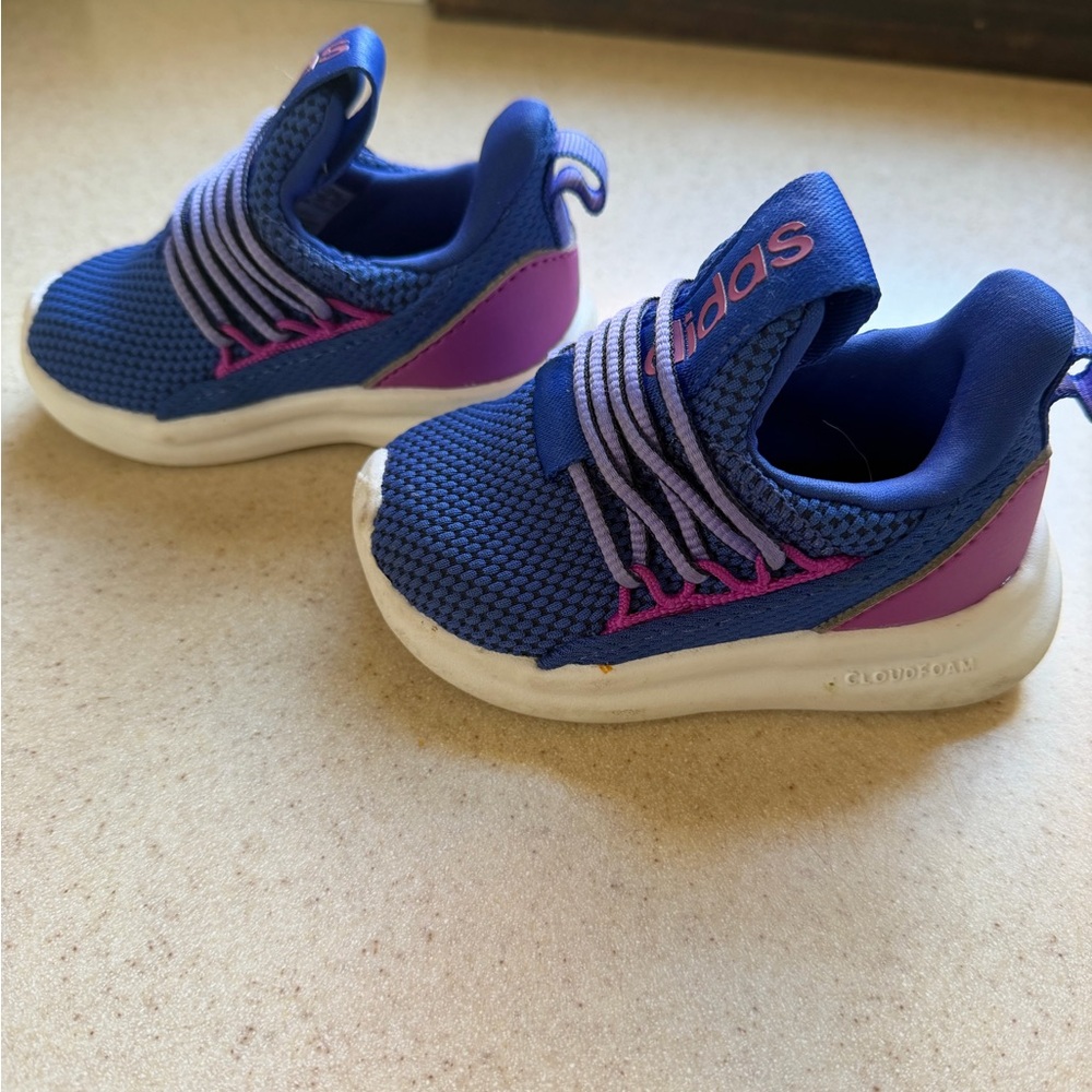 Adidas Kids Sneakers in Blue and Purple